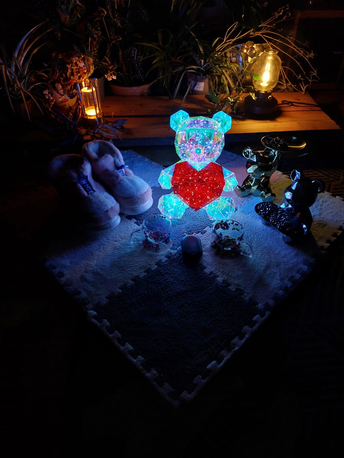 Geometrical LED Bear 