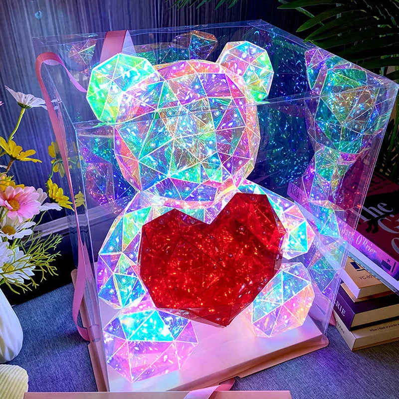 Geometrical LED Bear 