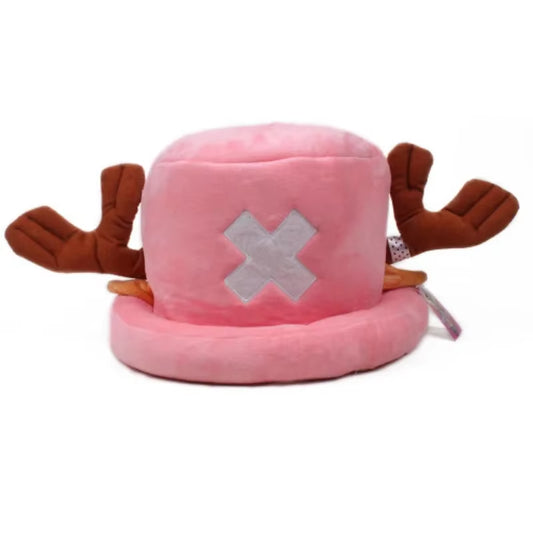 Kawaii Chopper Hats One Piece Anime Plush Hat Warm Winter Cap Cosplay Props for Woman Man Gifts Fashion Accessories