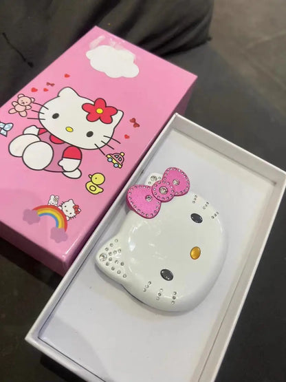 2024 Sanrio Hello Kitty Flip Phone Kawaii K688 Cartoon Kids Taiml Cute Mini Phone Birthday Fashion Girls Gifts Toys for Children