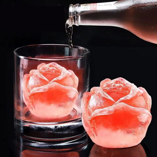 Rose Shaped Ice Mold 