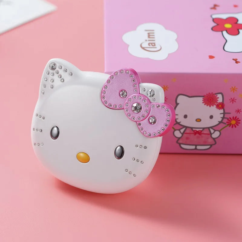 2024 Sanrio Hello Kitty Flip Phone Kawaii K688 Cartoon Kids Taiml Cute Mini Phone Birthday Fashion Girls Gifts Toys for Children