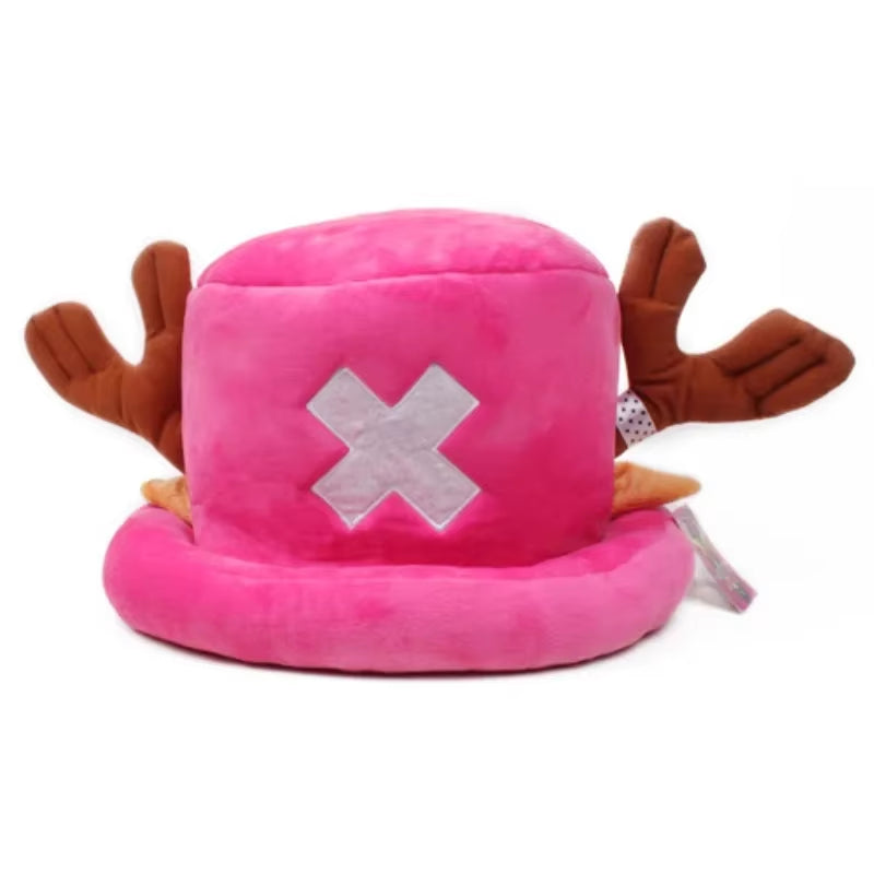 Kawaii Chopper Hats One Piece Anime Plush Hat Warm Winter Cap Cosplay Props for Woman Man Gifts Fashion Accessories