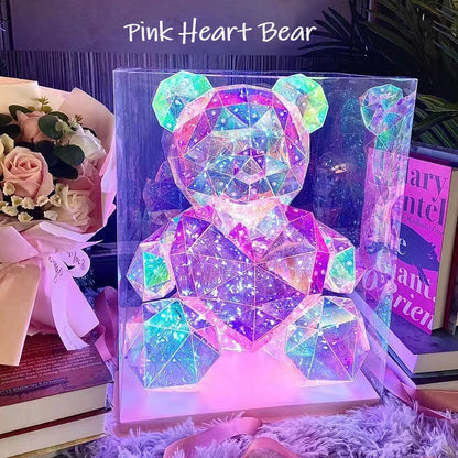 Geometrical LED Bear 